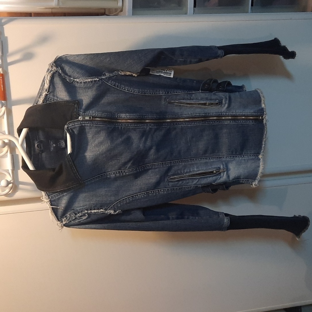 Guess zipper denim jacket